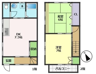 武田マンションの物件間取画像